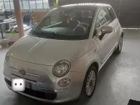 Usata Fiat 500 69 CV (50 kW) 2009 Grigio Cabrio
