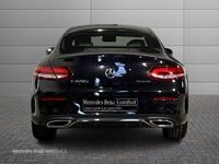 Usata Mercedes C220 Premium 194 CV (142 kW) 2021 Nero Coupé