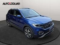 Usata VW T-Cross Advance 110 CV (80 kW) 2021 Blu/azzurro SUV