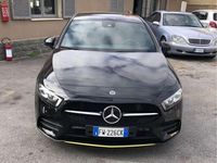 Usata Mercedes A180 Premium 136 CV (100 kW) 2019 Nero Berlina