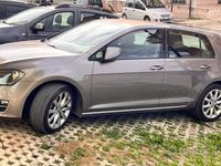 Usata VW Golf VII Highline 110 CV (80 kW) 2015 Grigio Berlina