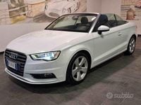 Usata Audi A3 Cabriolet Ambition 150 CV (110 kW) 2016 Bianco Cabrio