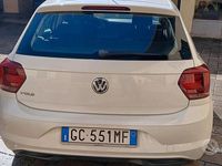 Usata VW Polo Trendline 75 CV (55 kW) 2018 Bianco Utilitaria