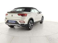 Usata VW T-Roc Cabriolet Style 150 CV (110 kW) 2024 Giallo Cabrio