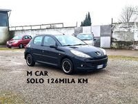Usata Peugeot 206 60 CV (44 kW) 2012 Nero Berlina