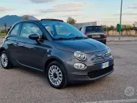 Usata Fiat 500C Lounge 69 CV (50 kW) 2018 Grigio Cabrio