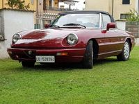 Usata Alfa Romeo Spider 106 CV (77 kW) 1991 Rosso Cabrio