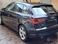 Usata Audi A3 110 CV (80 kW) 2015 Nero Utilitaria