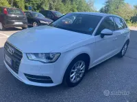 Usata Audi A3 110 CV (80 kW) 2015 Bianco Berlina