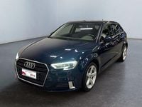 Usata Audi A3 Sportback Sport 116 CV (85 kW) 2019 Blu Utilitaria