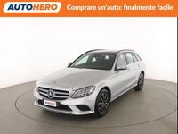 Usata Mercedes C220 Executive 194 CV (142 kW) 2021 Argento Station wagon