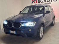 Usata BMW X3 Advantage 190 CV (139 kW) 2016 Blu SUV