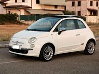 Usata Fiat 500 Lounge 95 CV (69 kW) 2011 Bianco Utilitaria