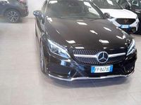 Usata Mercedes C220 AMG 170 CV (125 kW) 2018 Nero Coupé