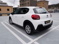 Usata Citroën C3 Feel 101 CV (74 kW) 2020 Bianco Utilitaria