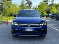 Usata VW Tiguan R-line 190 CV (139 kW) 2021 Blu SUV