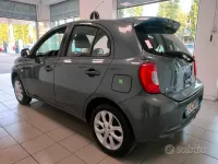 Usata Nissan Micra Tekna 80 CV (58 kW) 2017 Grigio Utilitaria