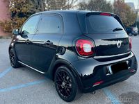 Usata Smart ForFour Prime 90 CV (66 kW) 2017 Nero Utilitaria