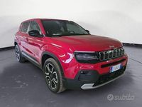 Usata Jeep Avenger Summit 101 CV (74 kW) 2024 Rosso SUV