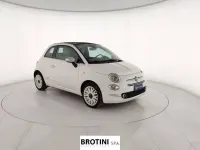 Usata Fiat 500C Dolcevita 69 CV (50 kW) 2020 Bianco pastello Cabrio