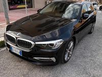 Usata BMW 520 Luxury Line 190 CV (139 kW) 2018 Nero Station wagon