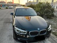 Usata BMW 118 Efficient Dynamics 150 CV (110 kW) 2019 Nero Utilitaria