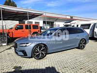 Usata Volvo V90 R-Design 197 CV (144 kW) 2021 Liquid blue (721) Station wagon