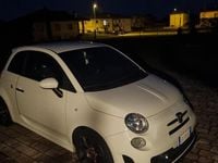 Usata Abarth 500 Custom 135 CV (99 kW) 2014 Bianco Utilitaria