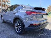 Usata Audi Q4 Sportback e-tron Advanced Plus 125 kW (170 CV) 2022 Grigio SUV