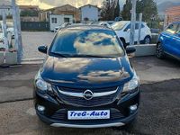 Usata Opel Karl Rocks 75 CV (55 kW) 2018 Nero Utilitaria