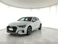 Usata Audi A3 Advanced 116 CV (85 kW) 2023 Bianco Berlina