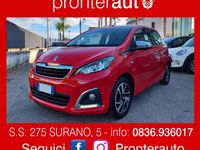 Usata Peugeot 108 Allure 69 CV (50 kW) 2014 Rosso Utilitaria