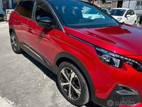 Usata Peugeot 3008 GT-line 131 CV (96 kW) 2019 Rosso Berlina