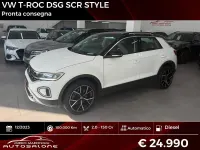 Usata VW T-Roc Style 150 CV (110 kW) 2023 Bianco SUV