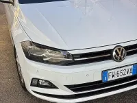 Usata VW Polo 90 CV (66 kW) 2019 Bianco Utilitaria