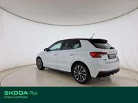 Usata Skoda Fabia Monte Carlo 80 CV (58 kW) 2022 Bianco tetto nero Utilitaria