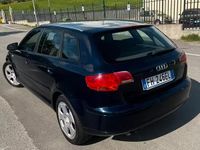 Usata Audi A3 140 CV (102 kW) 2008 Blu Utilitaria