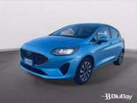 Usata Ford Fiesta Titanium 75 CV (55 kW) 2022 Celeste metallizzato Utilitaria