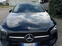 Usata Mercedes A180 AMG line 116 CV (85 kW) 2021 Nero Berlina