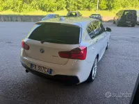 Usata BMW 114 M Sport 95 CV (69 kW) 2017 Bianco Utilitaria