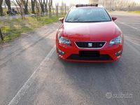 Usata Seat Leon FR 150 CV (110 kW) 2014 Rosso Station wagon
