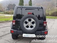 Usata Jeep Wrangler Unlimited Sahara 200 CV (147 kW) 2018 Nero SUV