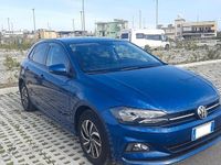 Usata VW Polo Comfortline 80 CV (58 kW) 2018 Blu Utilitaria
