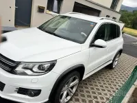 Usata VW Tiguan R-line 210 CV (154 kW) 2014 Bianco SUV