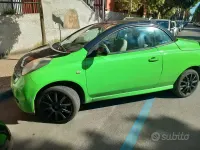 Usata Nissan Micra 82 CV (60 kW) 2009 Verde Cabrio