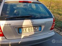 Usata Mercedes C200 Elegance 163 CV (119 kW) 2001 Grigio Berlina