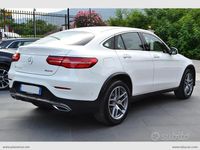 Usata Mercedes GLC250 Premium 204 CV (150 kW) 2018 Bianco Coupé