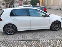 Usata VW Golf VII R-line 125 CV (91 kW) 2016 Bianco Berlina