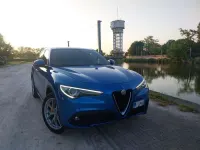 Usata Alfa Romeo Stelvio Executive 210 CV (154 kW) 2017 Blu SUV