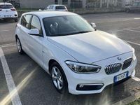 Usata BMW 114 Sport Line 95 CV (69 kW) 2015 Bianco Utilitaria